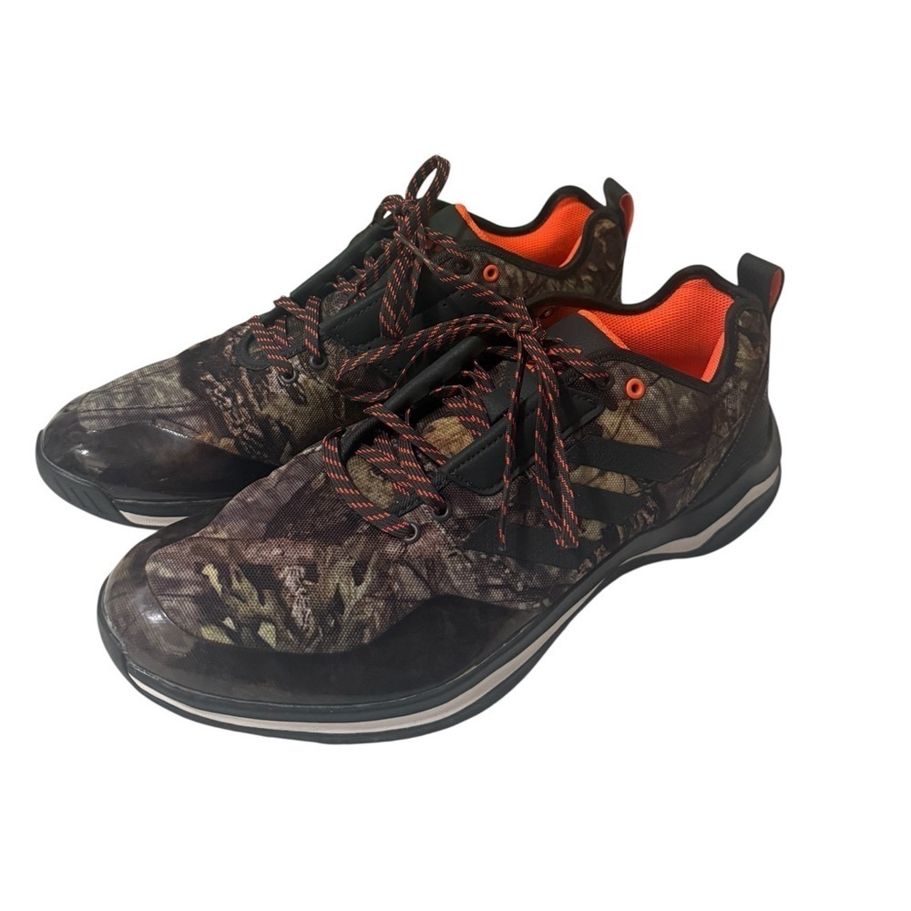 Adidas Camouflage Men's Shoes with Orange Accents. New conditions